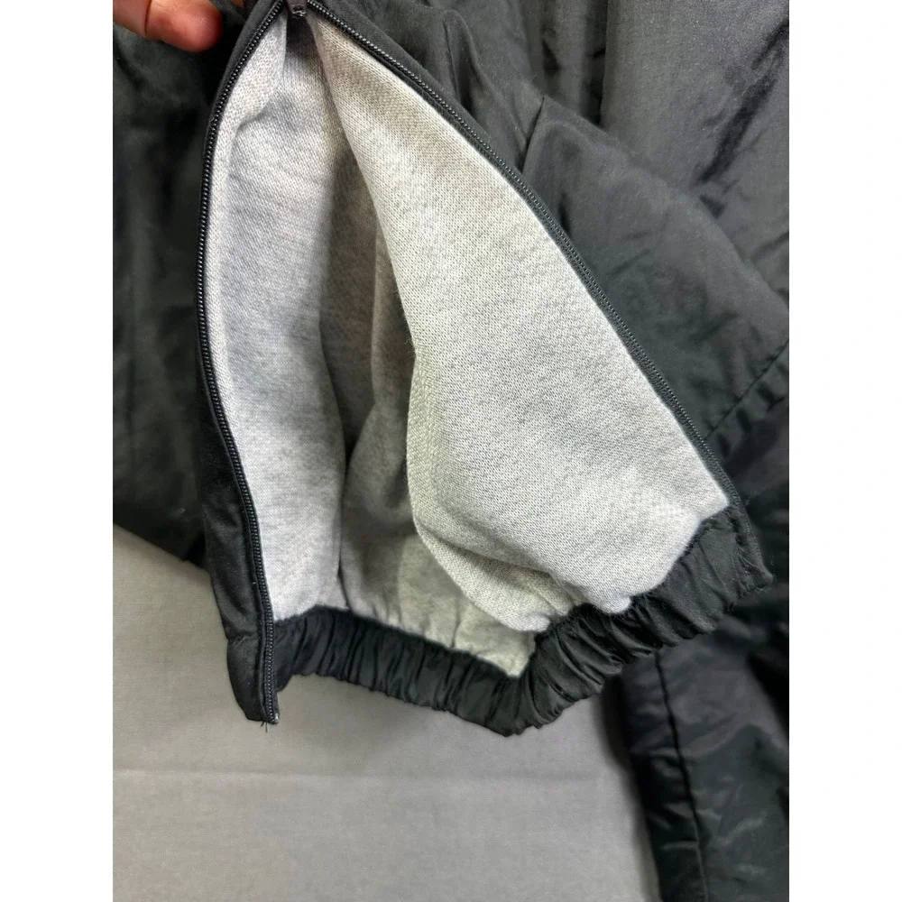 Extreme Limit Men's Black Snow Pants Jersey Lined Elastic Waist Zipper Cuffs NEW
